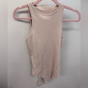 Abercrombie & Fitch Light Beige Bodysuit